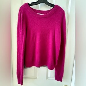 Brand New Initial brand sweater top high low